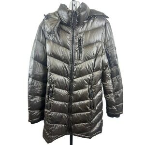 Andrew Marc Women's Down Puffer Coat‎ Women's Size Small Packable Premium